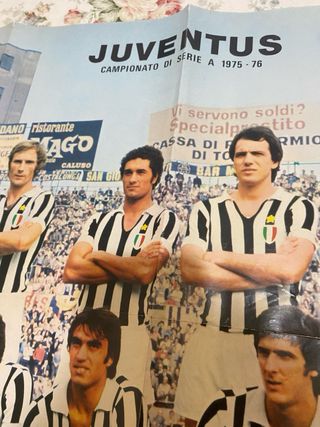 Poster Juventus 1975-76
