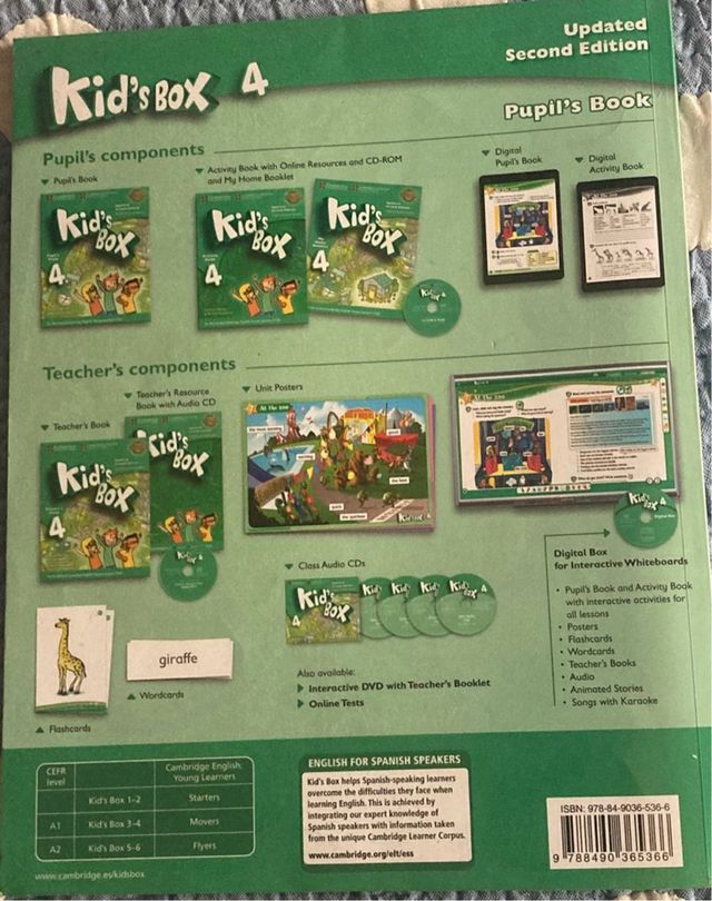 Kid's Box Level 4 Pupil's Book Updated English ...