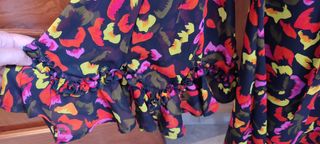 Vestido multicolor estampado