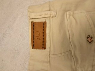 Pantalón largo beige Nud