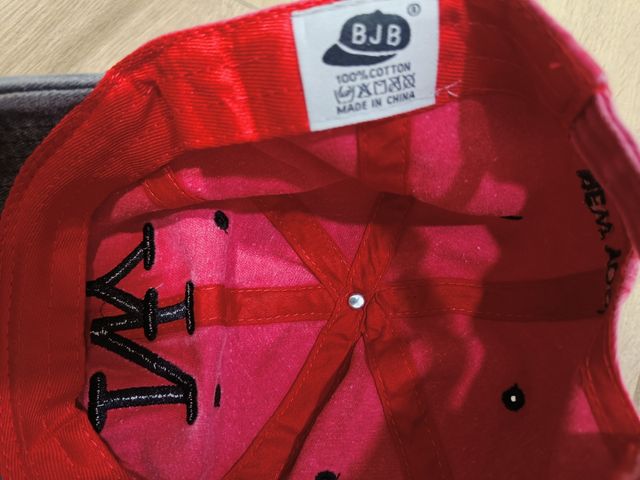 Gorra NY | Gorra New York roja y gris