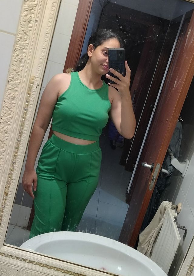 Traje top mujer - Verde