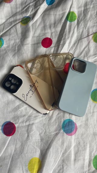 Fundas iPhone 13 Pro - 3 unidades