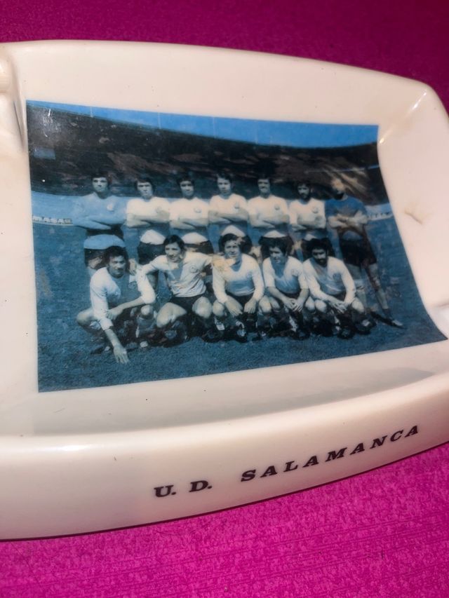 Cenicero antiguo fútbol U.D. Salamanca