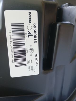 Faros Iveco Daily izq y derecho,dos espejos retrov