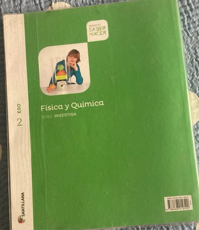 FISICA Y QUIMICA SERIE INVESTIGA 2 ESO SABER HACER