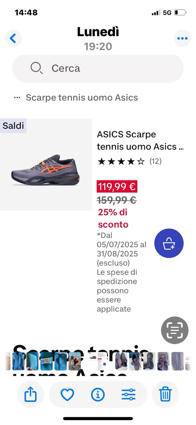 Asics Gel-Resolution Scarpe Tennis
n 40