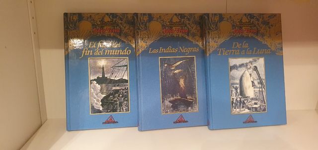  3 libros de Julio Verne