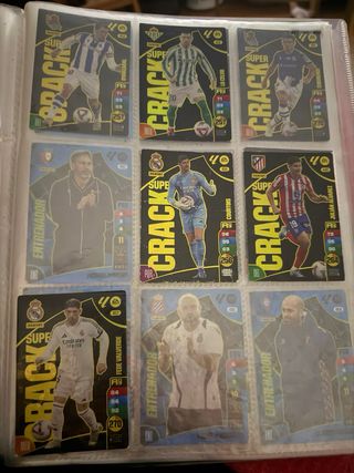 Álbum Adrenalyn XL LaLiga 2024-25 + varios cromos