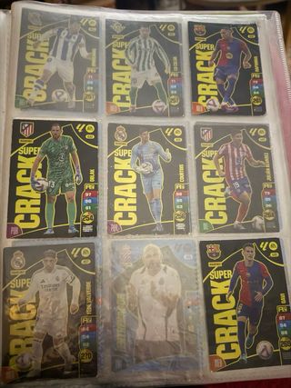 Álbum Adrenalyn XL LaLiga 2024-25 + varios cromos