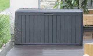 Arcón jardín gris - Almacenaje exterior 280 L.