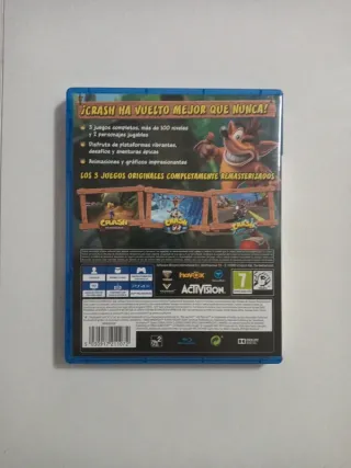 PS4 Crash Bandicoot N. Sane Trilogy