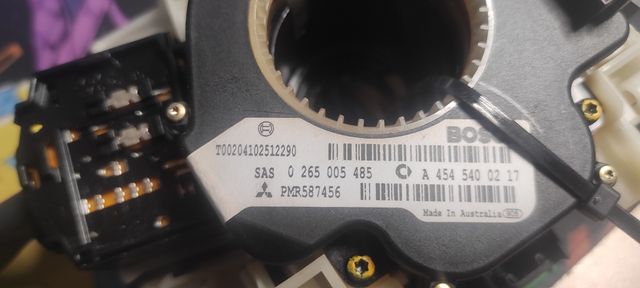 Anillo airbag, Ángulo de Giro Smart Forfour 454