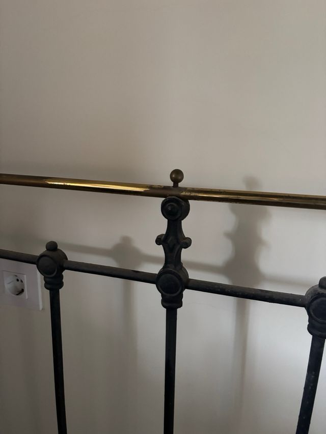 Cabeceros hierro forjado dorado