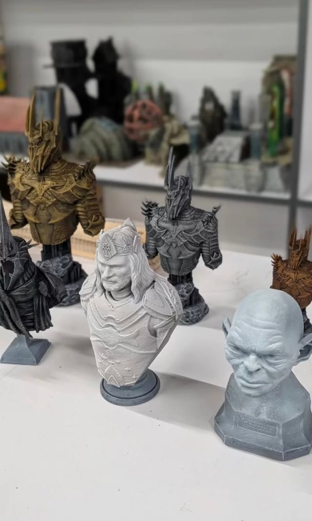 Bustos Señor de los Anillos