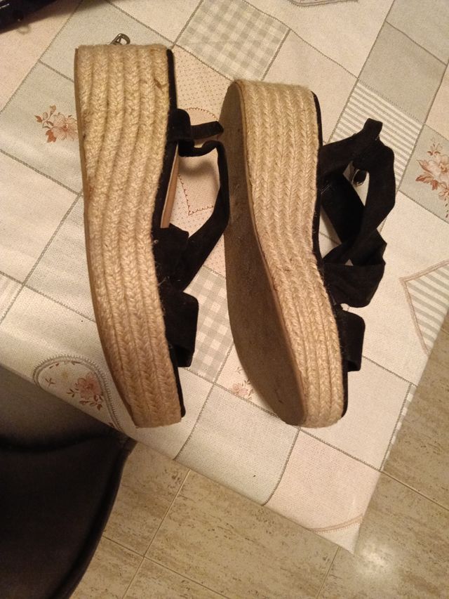 Zuecos negros mujer - talla 39