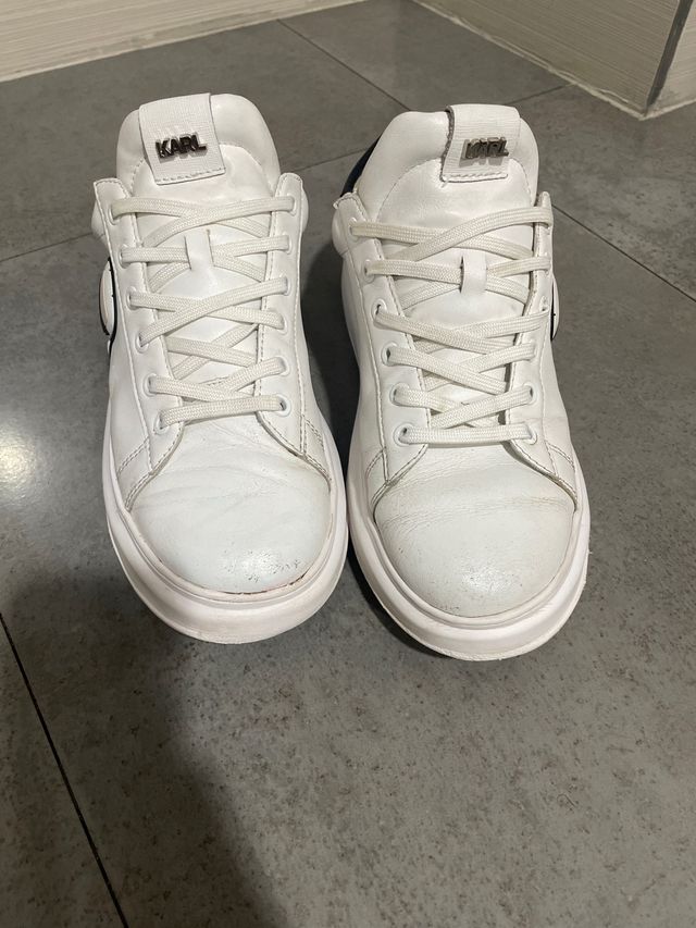 Zapatillas Karl Lagerfeld 41 Blancas