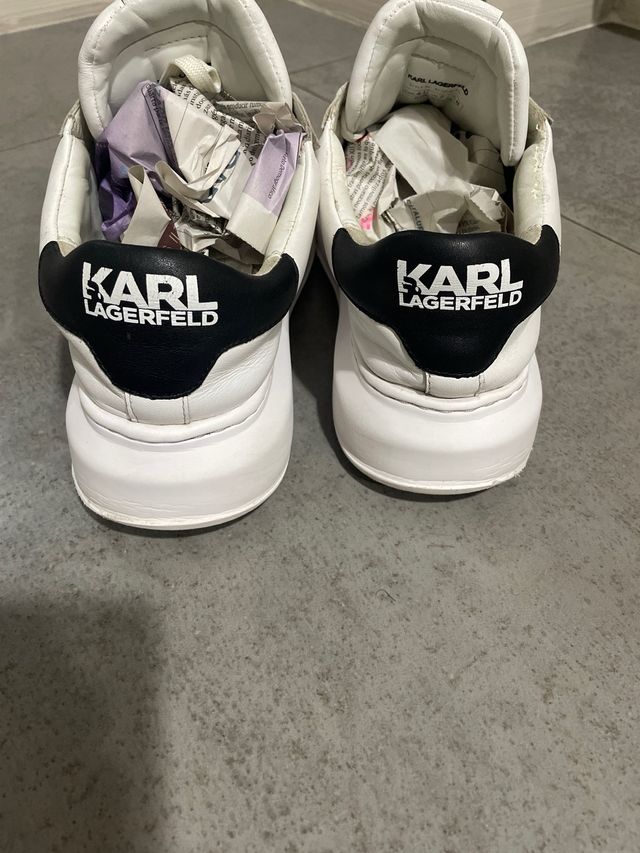 Zapatillas Karl Lagerfeld 41 Blancas