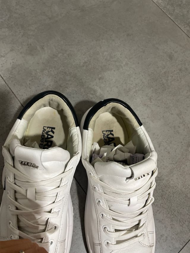 Zapatillas Karl Lagerfeld 41 Blancas