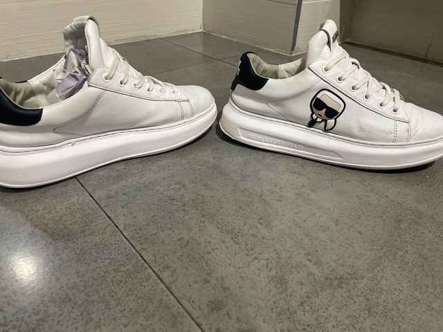 Zapatillas Karl Lagerfeld 41 Blancas