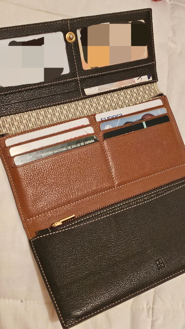 Cartera Carolina Herrera - Beige&Negro