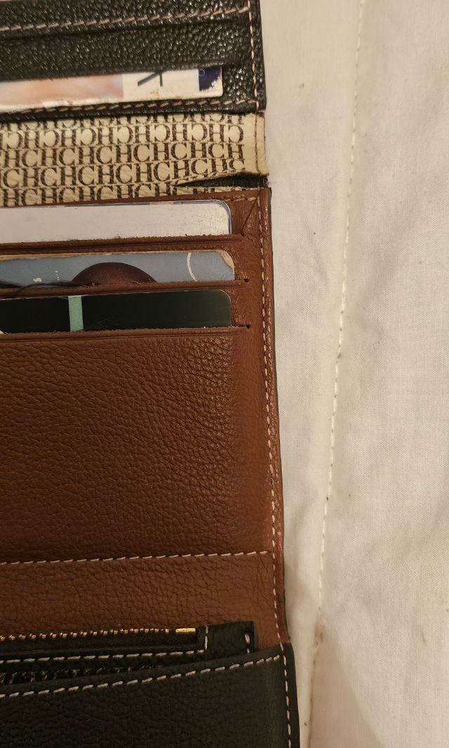 Cartera Carolina Herrera - Beige&Negro