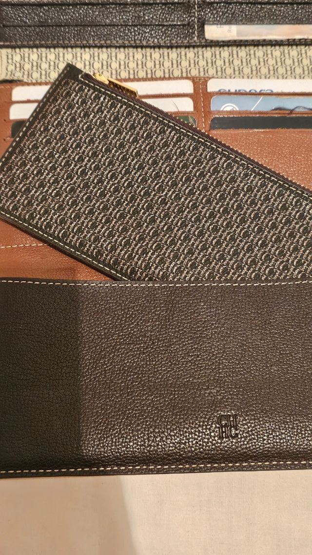 Cartera Carolina Herrera - Beige&Negro