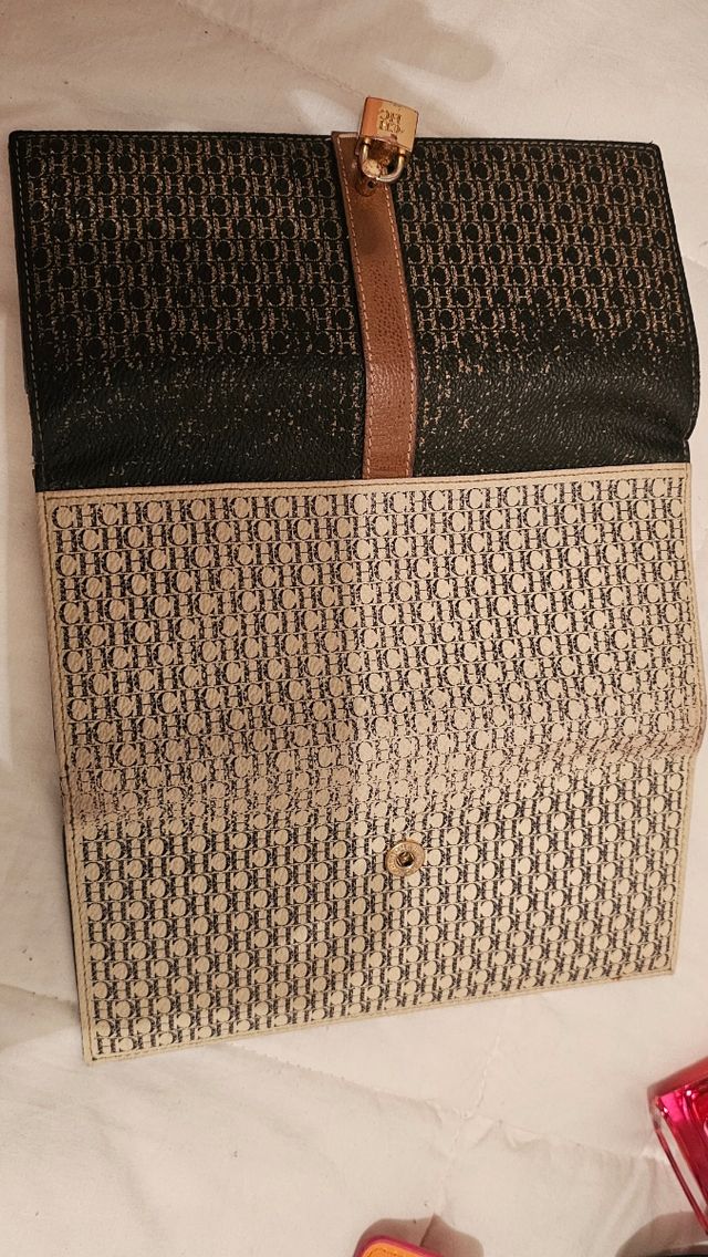 Cartera Carolina Herrera - Beige&Negro