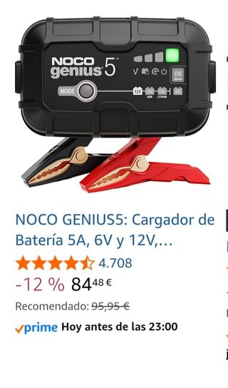 Cargador batería Noco Genius 5
