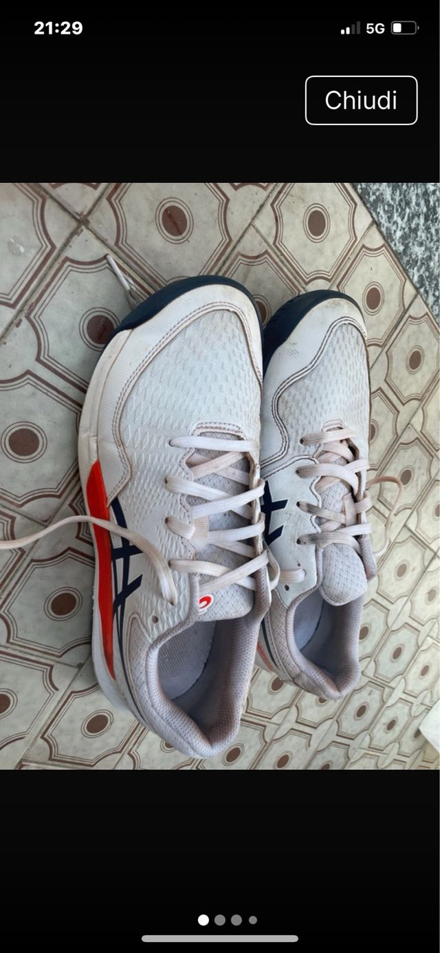 Asics Gel Resolution 9 GS - Scarpe Tennis