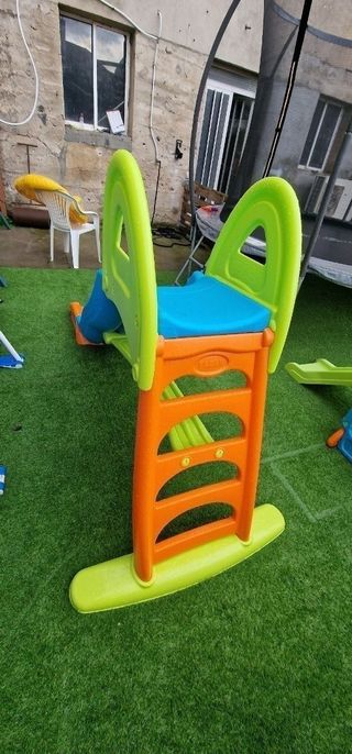 Super Mega Slide, Tobogán de colores luminosos