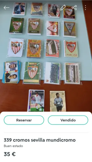 Lote por equipos las fichas de la liga mundicromo