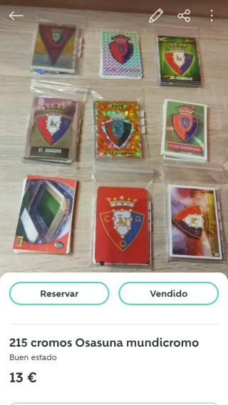 Lote por equipos las fichas de la liga mundicromo