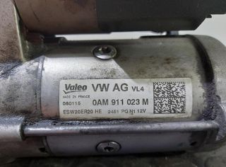 Motor arranque volkswagen 155554 0am911023m golf
