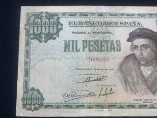 Billete 1000 Pesetas España 1946