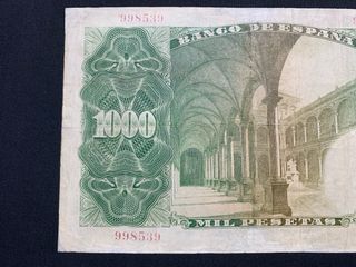 Billete 1000 Pesetas España 1946