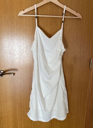 Vestido sin estrenar blanco ibicenco tirantes