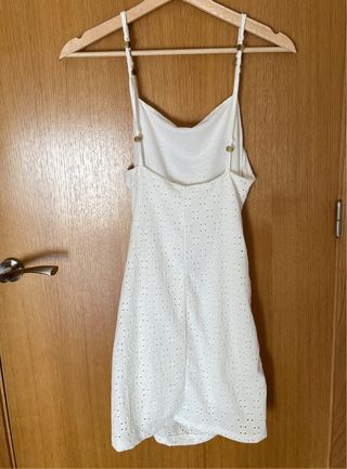 Vestido sin estrenar blanco ibicenco tirantes