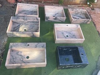 Lavamanos picas de marmol Exótico