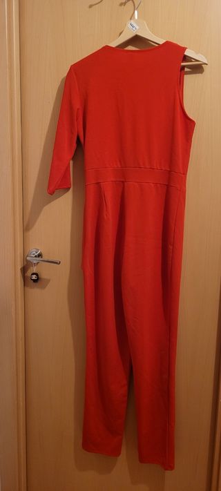 Mono rojo mujer - elegante