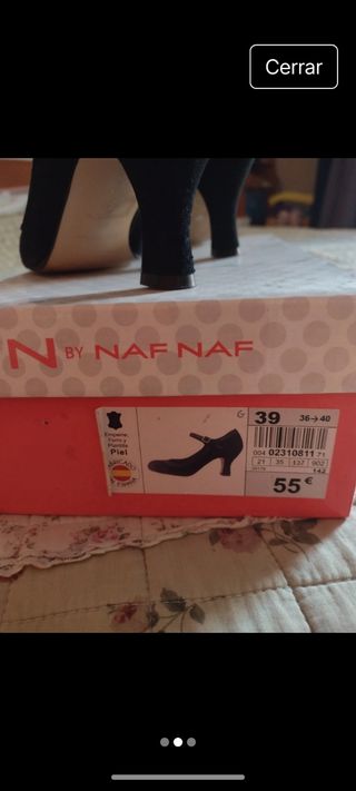 Zapatos negros mujer tacón