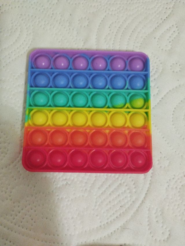 Popits arcoiris + cubo mágico