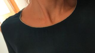 Blusa Cortefiel azul marino