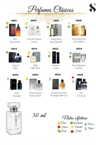 Perfumes con un 20% de aceite esencial.