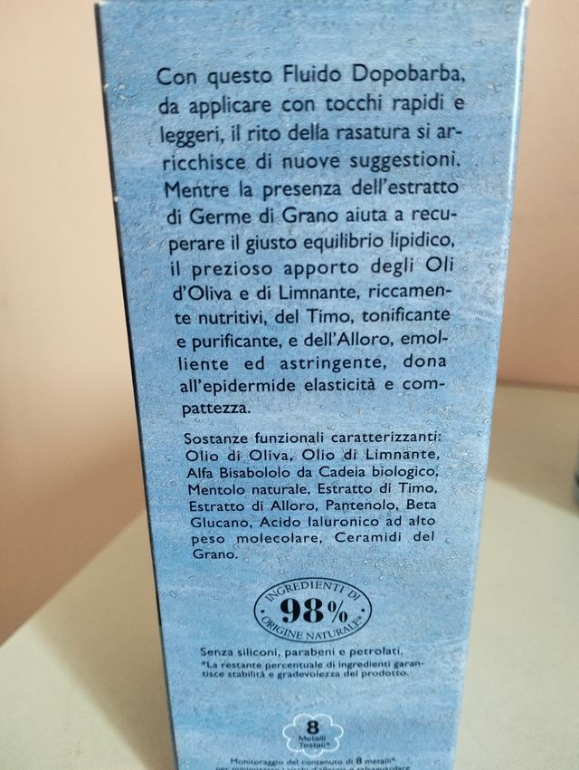 L'Erbolario Periplo: Schiuma e Fluido dopobarba