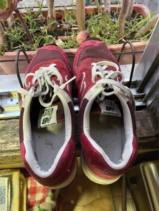 New Balance 574 - Sapatilhas Vermelhas