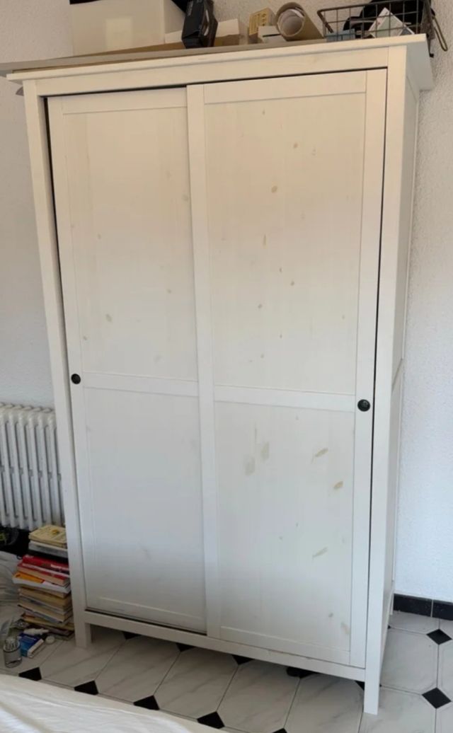 Armario 2 puertas correderas blanco