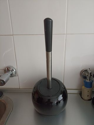 Elegante juego baño negro