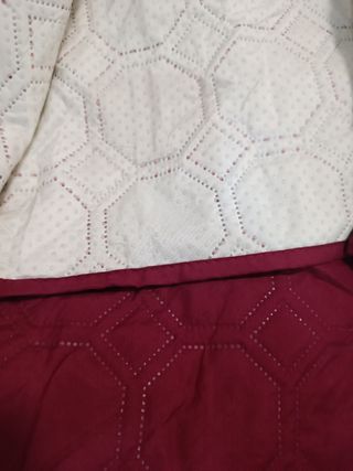 Funda sofá 2 plazas roja