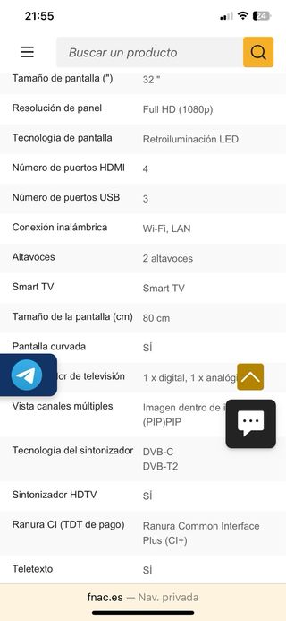 TV Samsung 32" Curva Full HD Smart TV